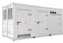 ISO Container power generation unit.